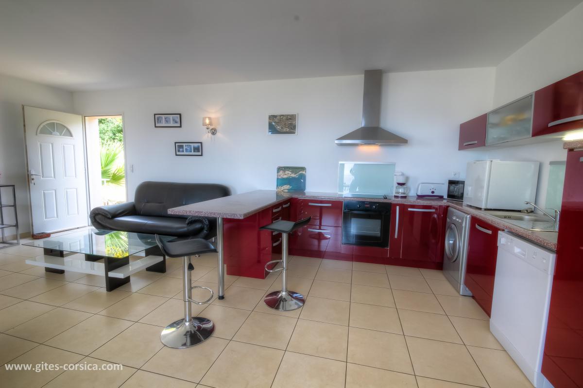 G�te rural � Tiuccia en Corse : Vue �loign�e