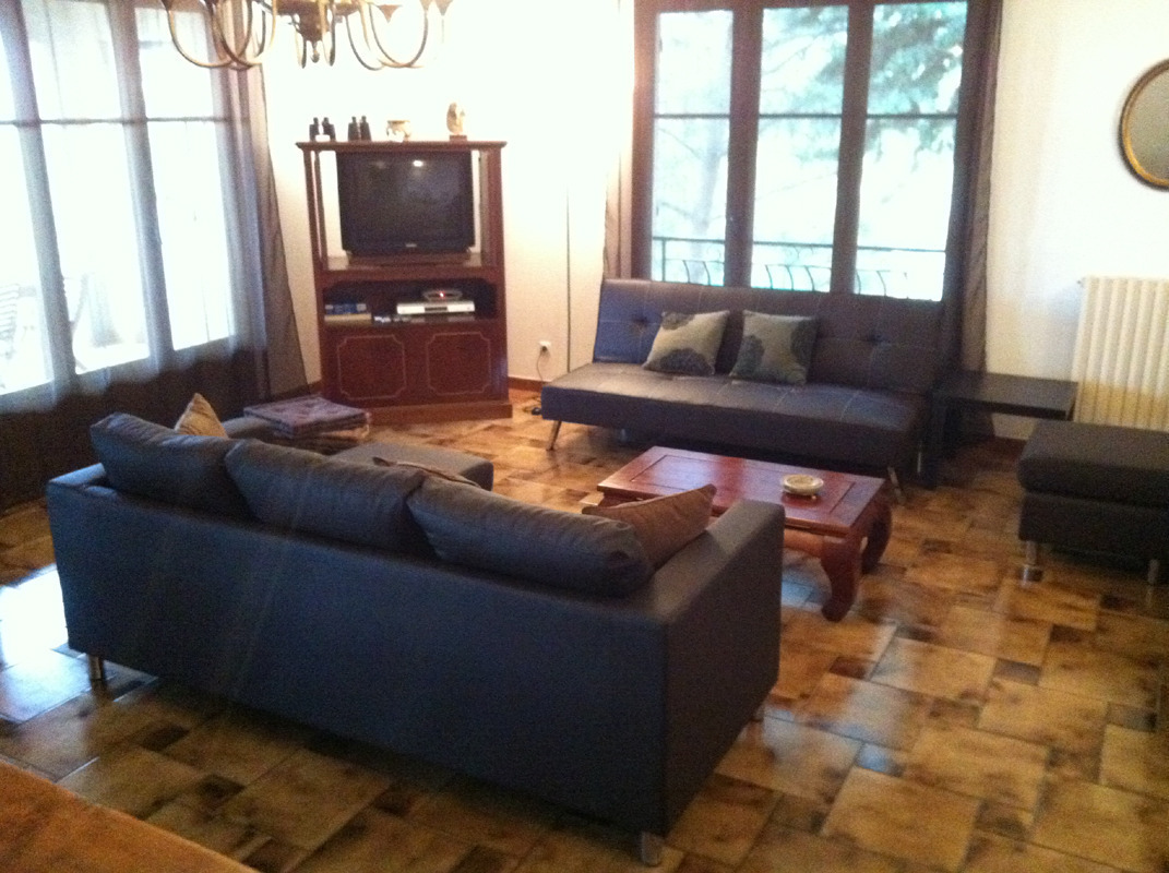 G�te rural � Bastelicaccia en Corse du Sud: salon.