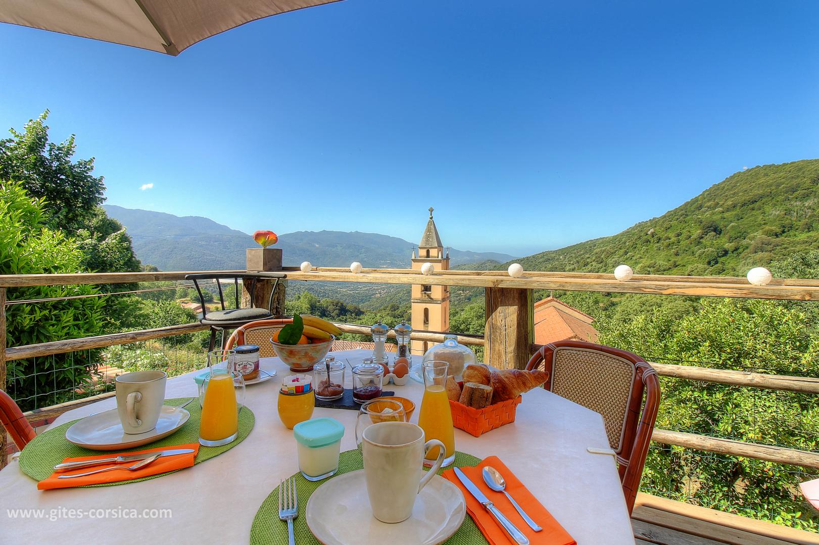 chambres d'h�tes � Pila Canale en Corse du Sud : la maison