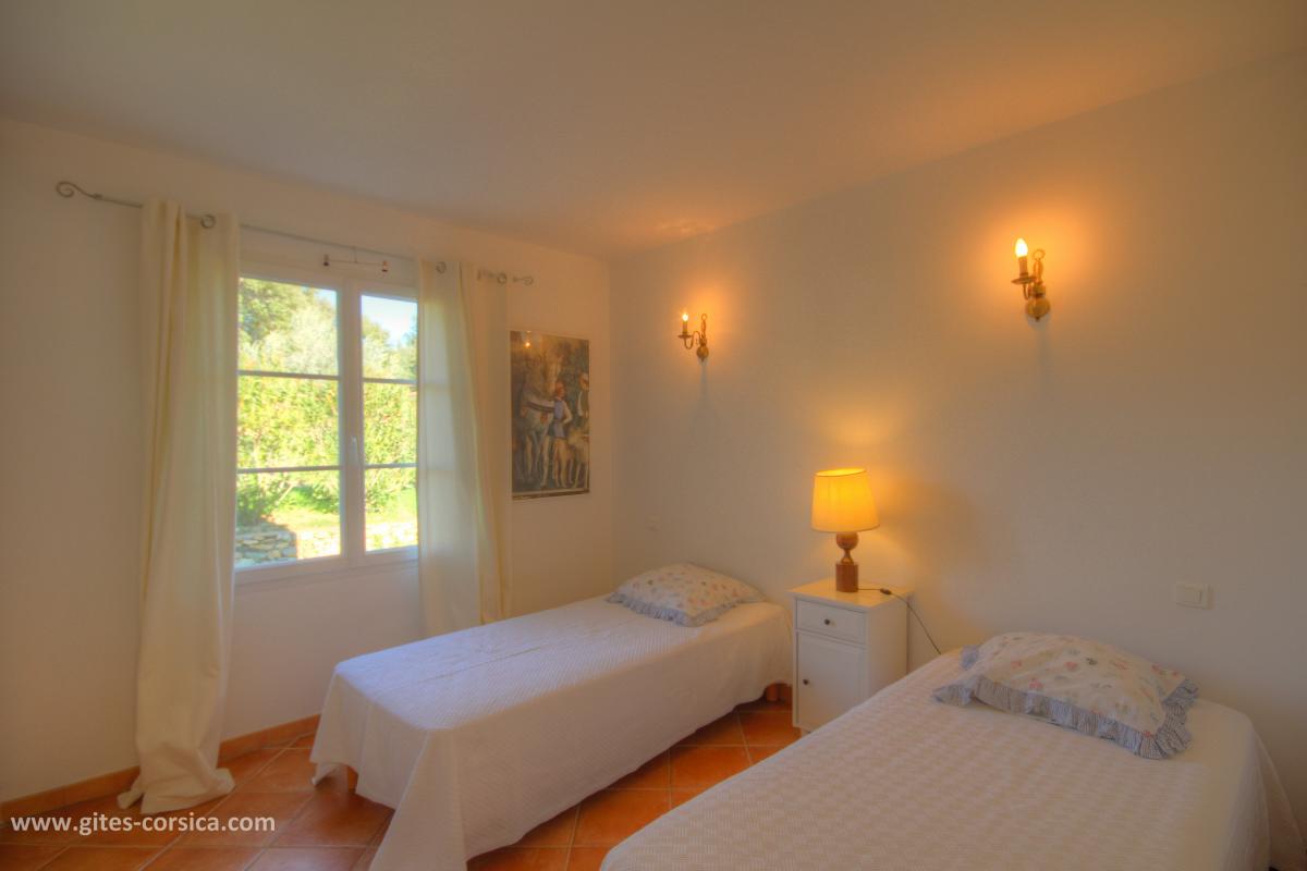 G�te rural � Oletta en Corse : terrasse