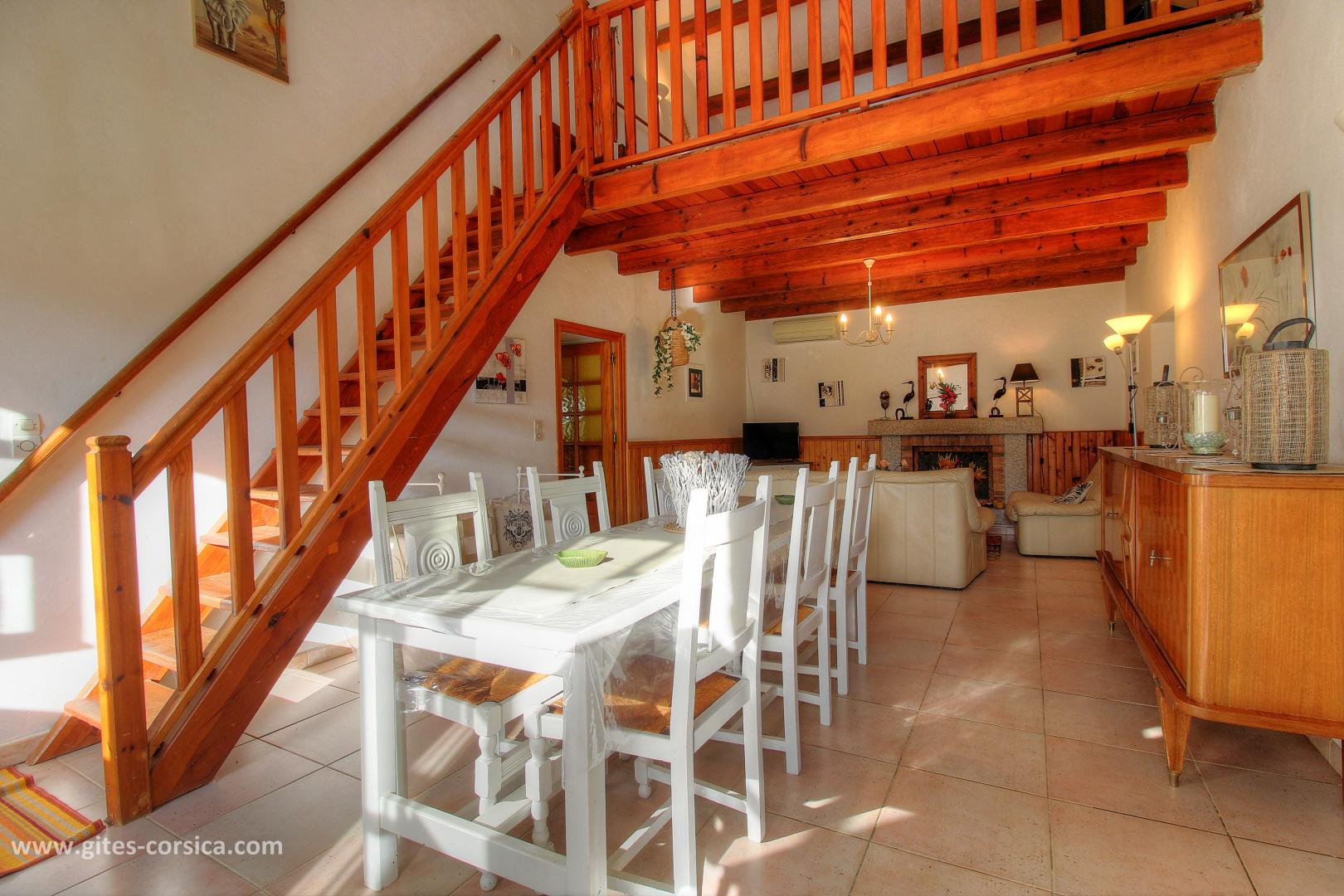 G�te rural � Sollacaro en Cose du Sud : cuisine