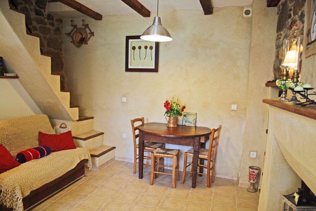 G�te rural � Ota en Corse du sud : salle d'eau /wc