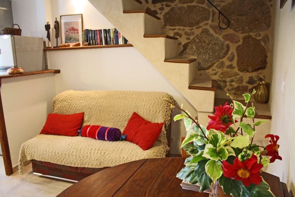 G�te rural � Ota en Corse du sud : salle d'eau/wc