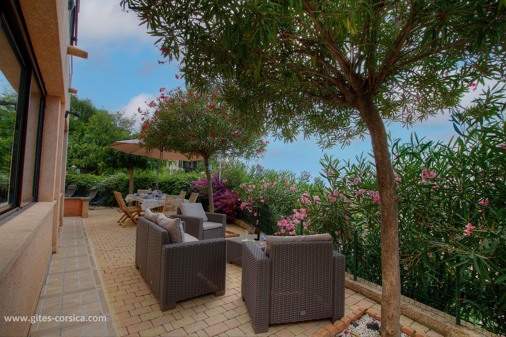 G�te rural � Sagone en Corse-du-Sud : s�jour/cuisine