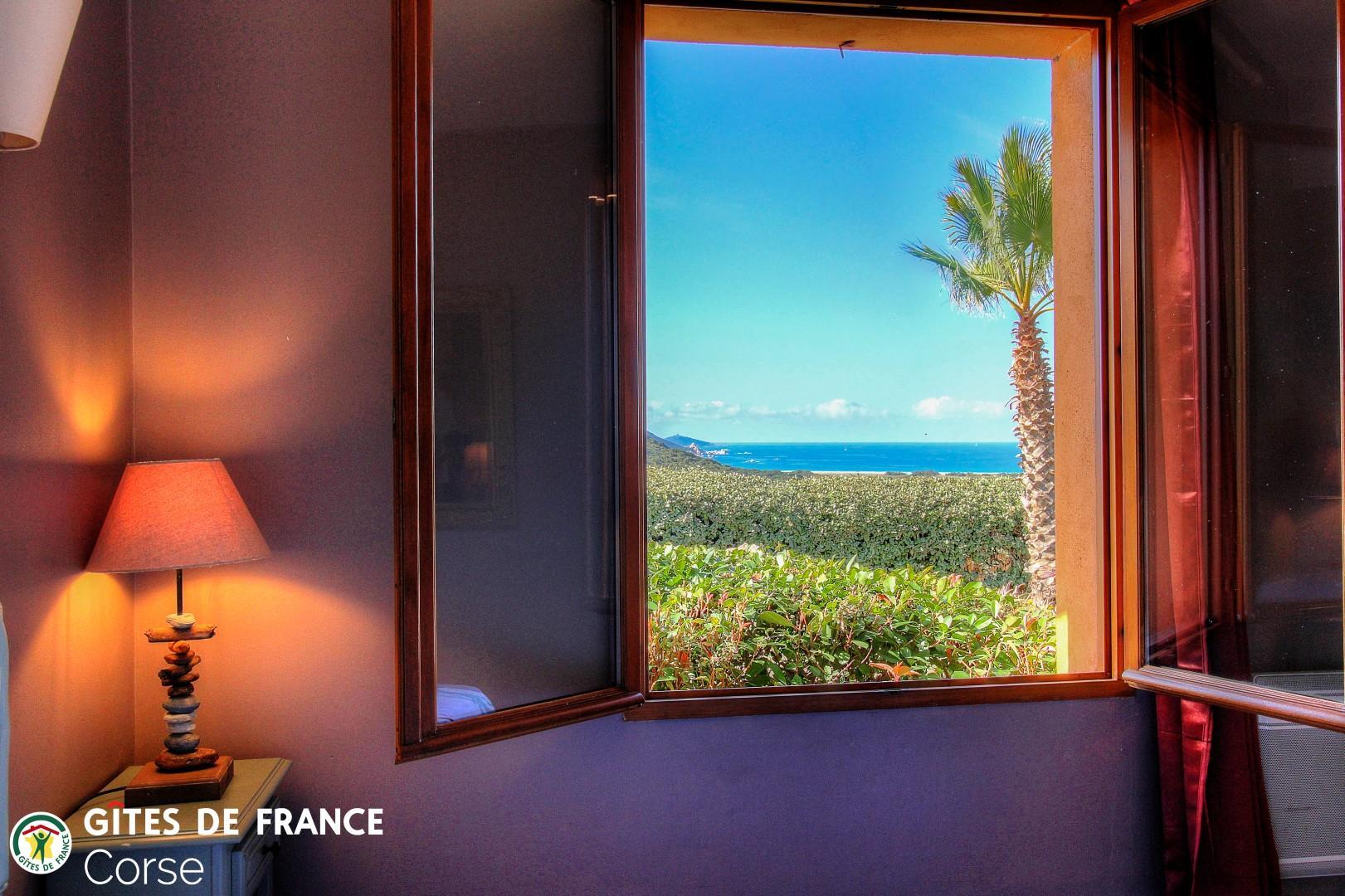 G�te rural � Propriano en Corse : chambre