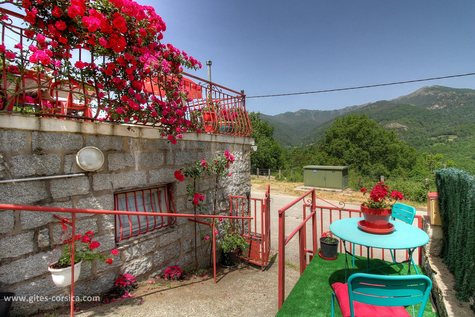 G�te � Cozzano en Corse : studio