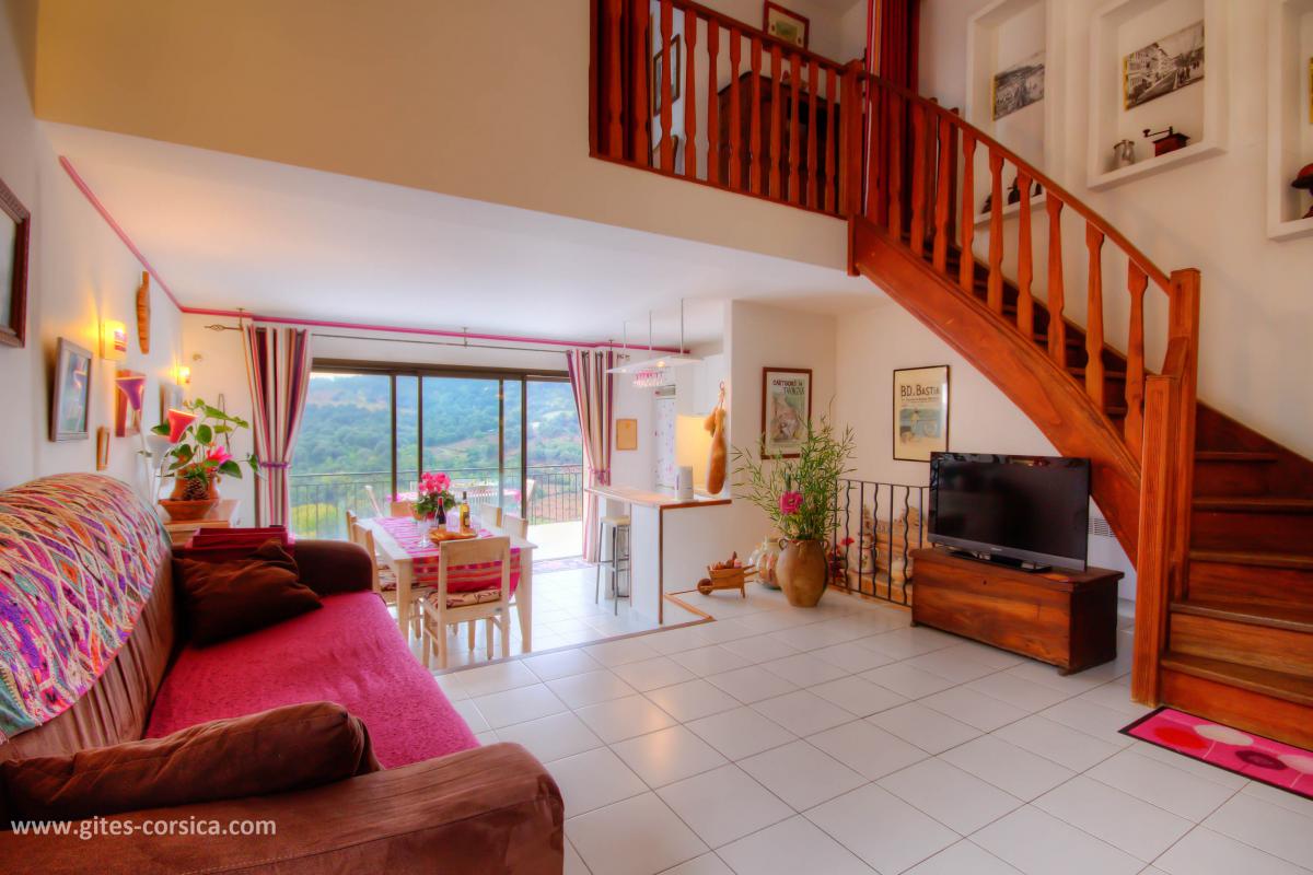 G�te rural � Taglio Isolaccio en Haute Corse: S�jour
