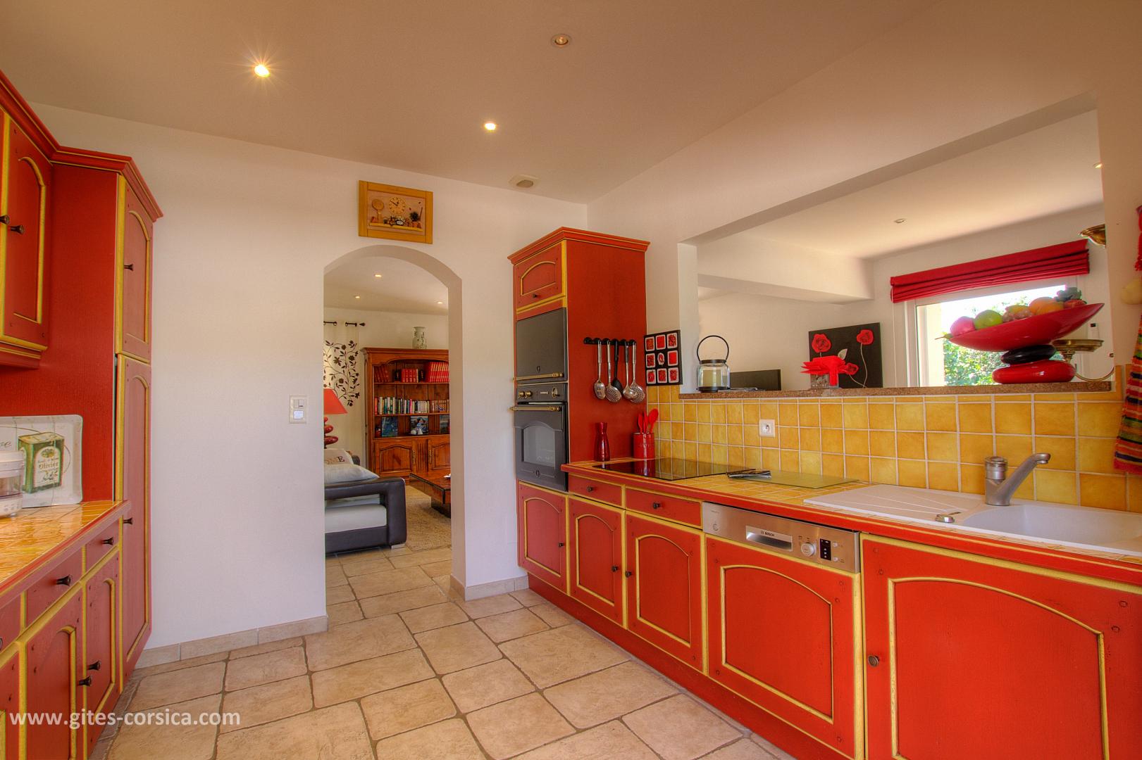 G�te rural � la plaine de Peri en Corse : chambre