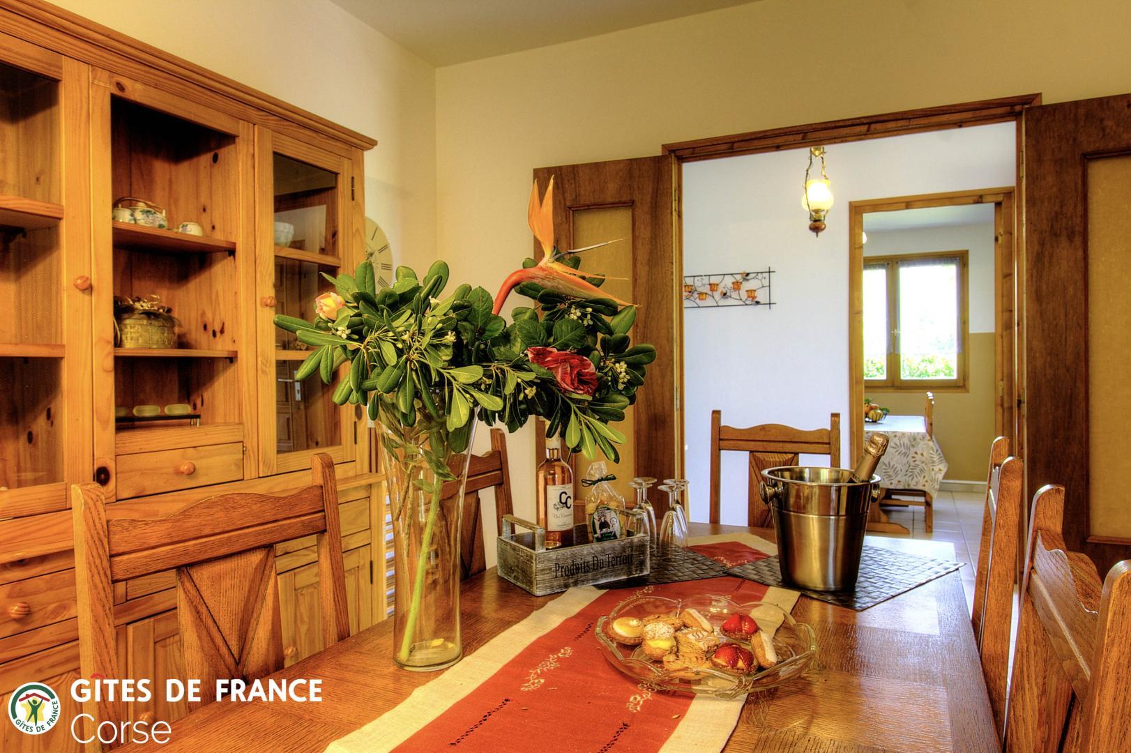 Photo n�1 de la Chambre avec ces 2 lits<BR>en 90