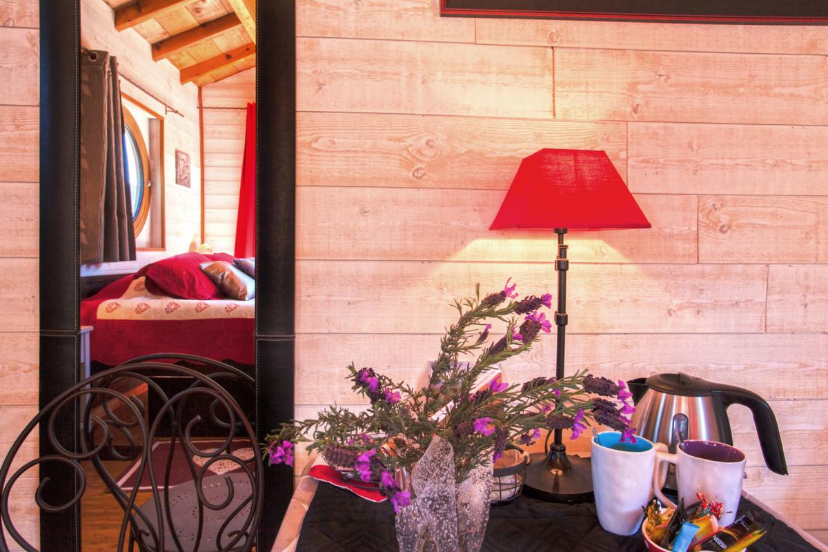 Cabane dans les arbres � Francardo en Haute-Corse 