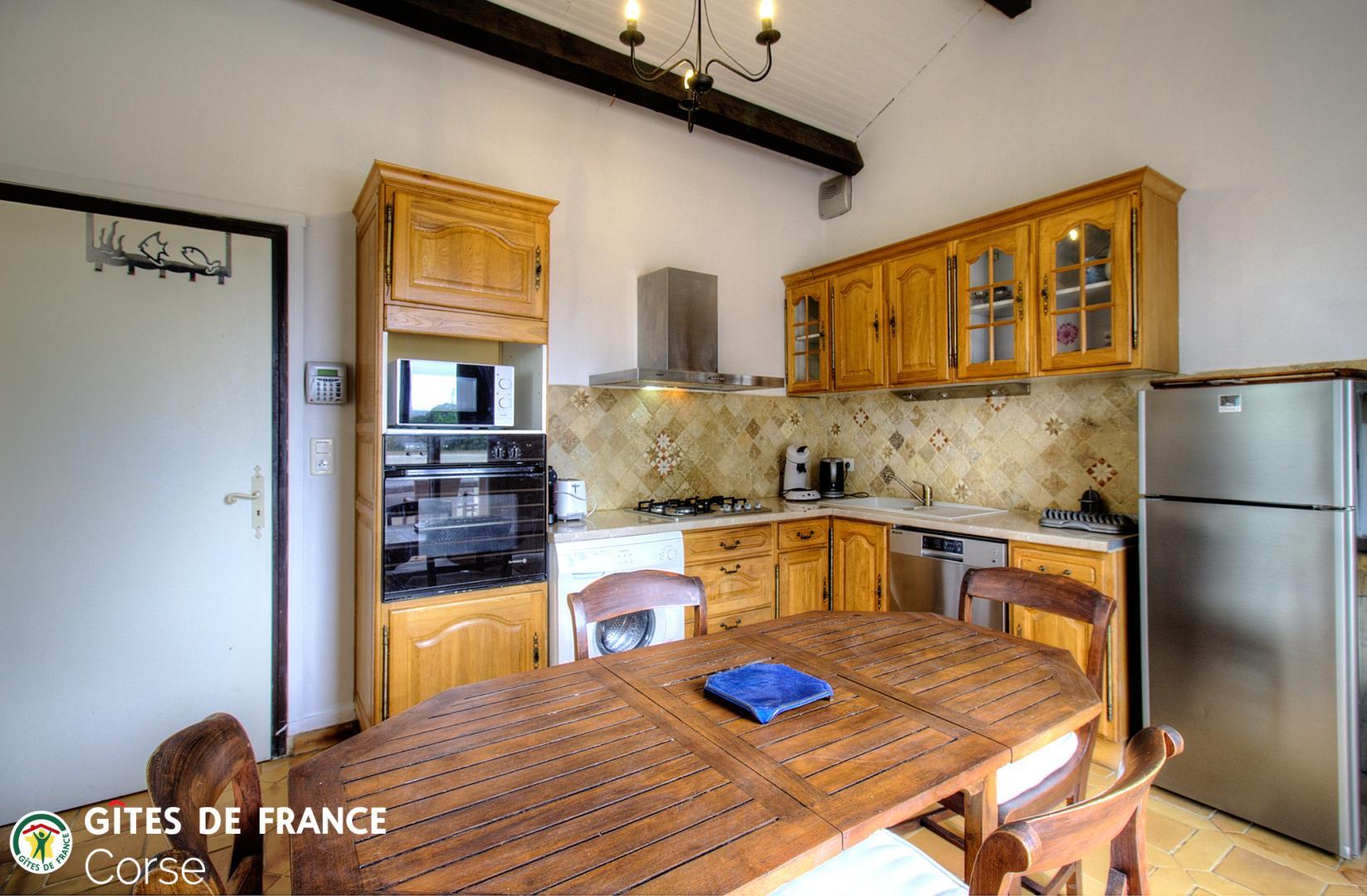 de la cuisine au salon