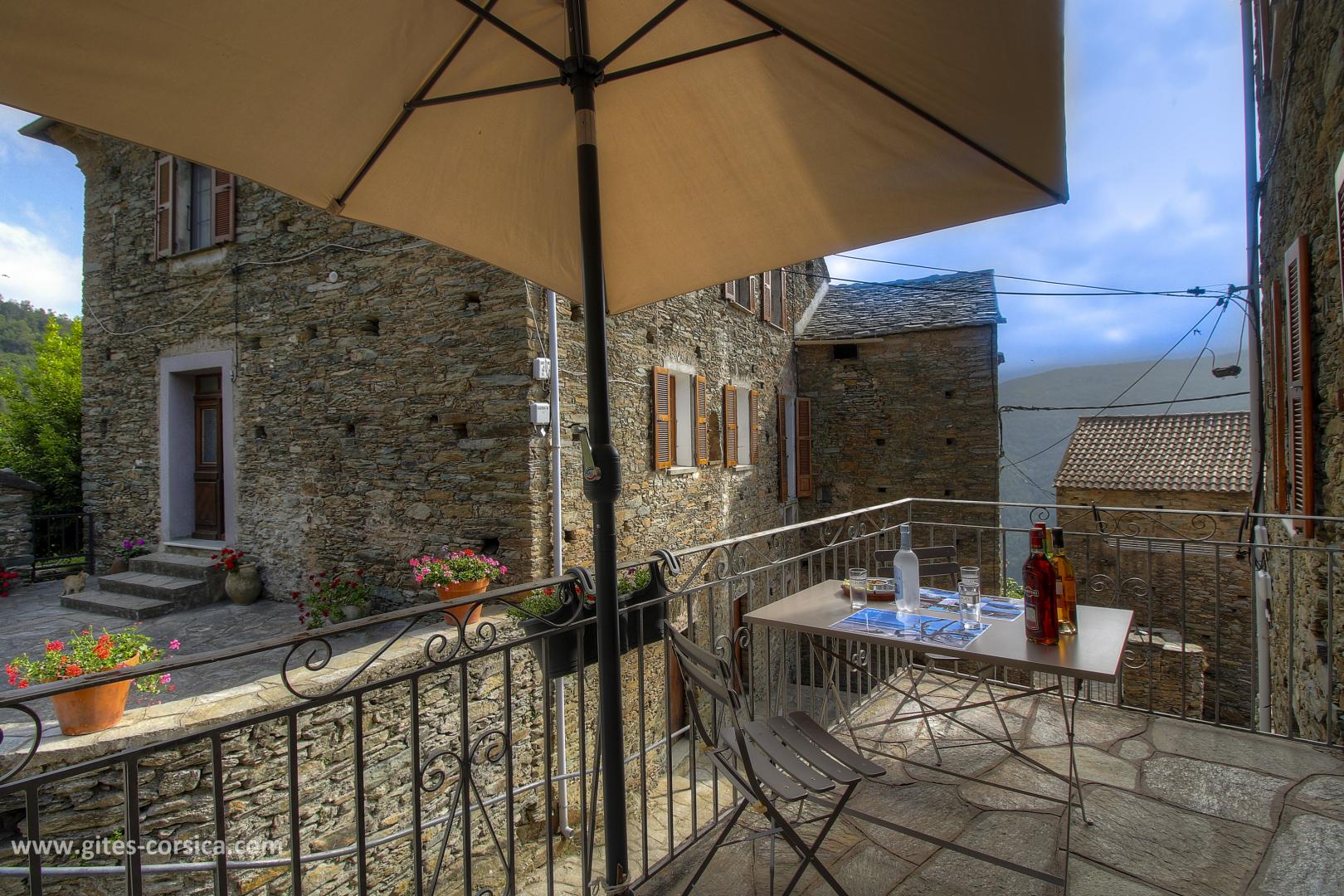 G�te rural � Scata en Corse : La chambre