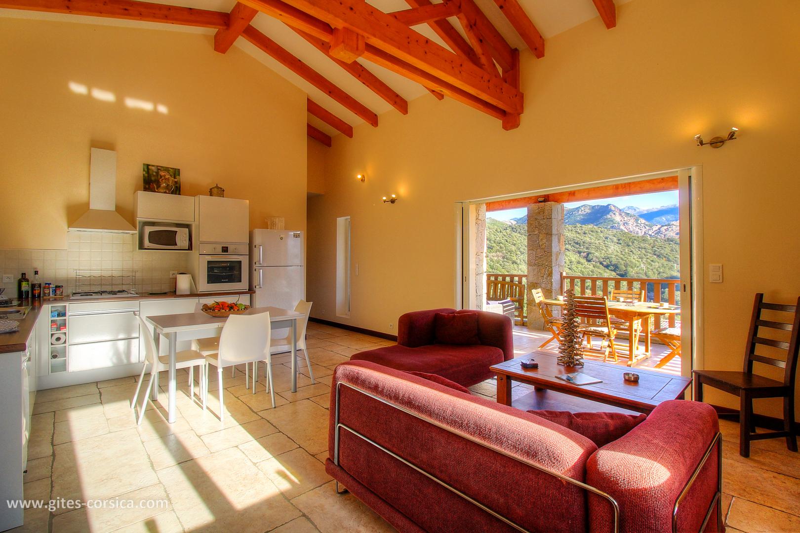 G�te rural � Ocana en Corse 