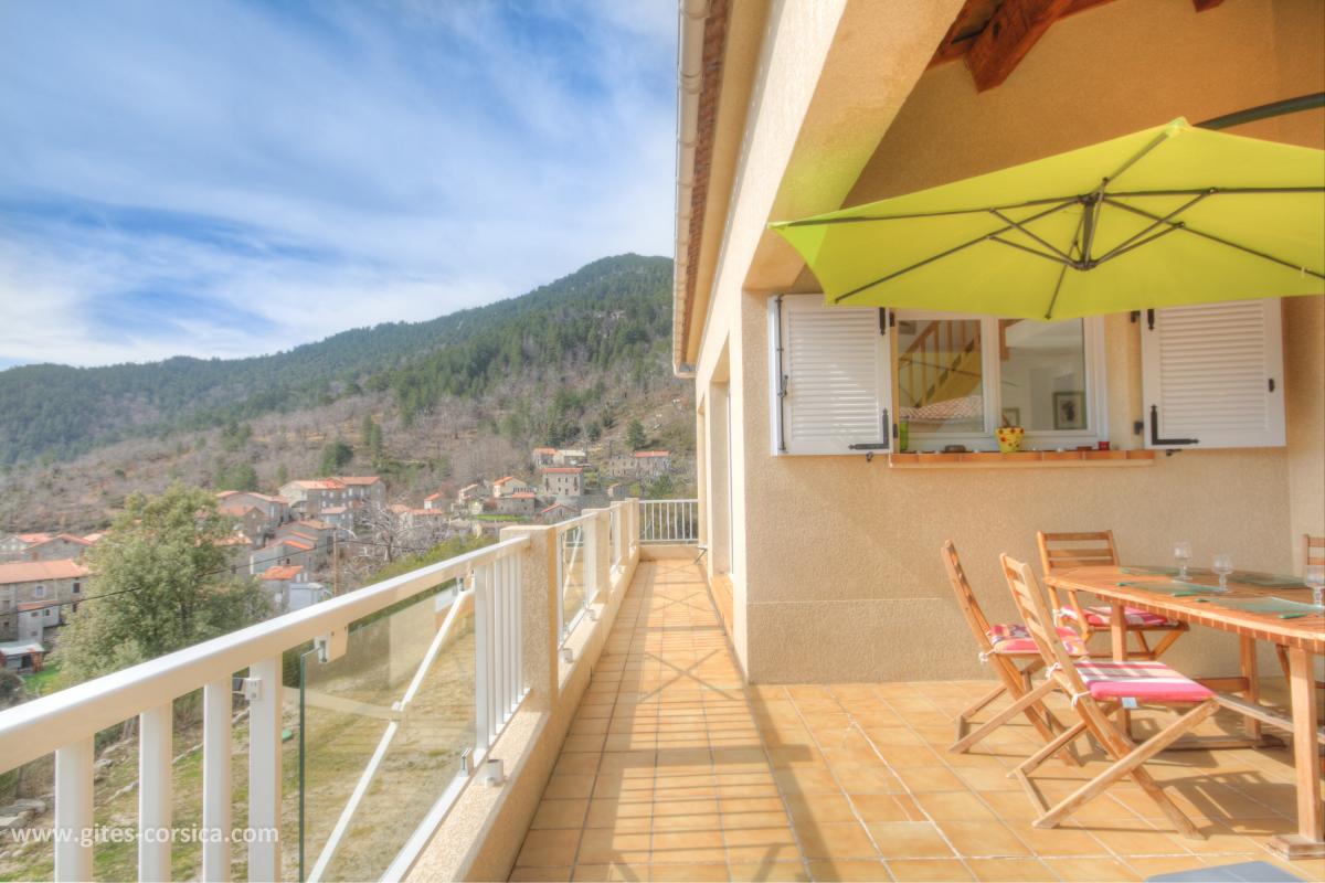 G�te rural � Tasso en Corse : une chambre